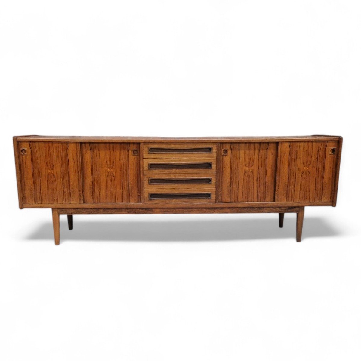 Vintage Scandinavian Rosewood Sideboard, Johannès Andersen