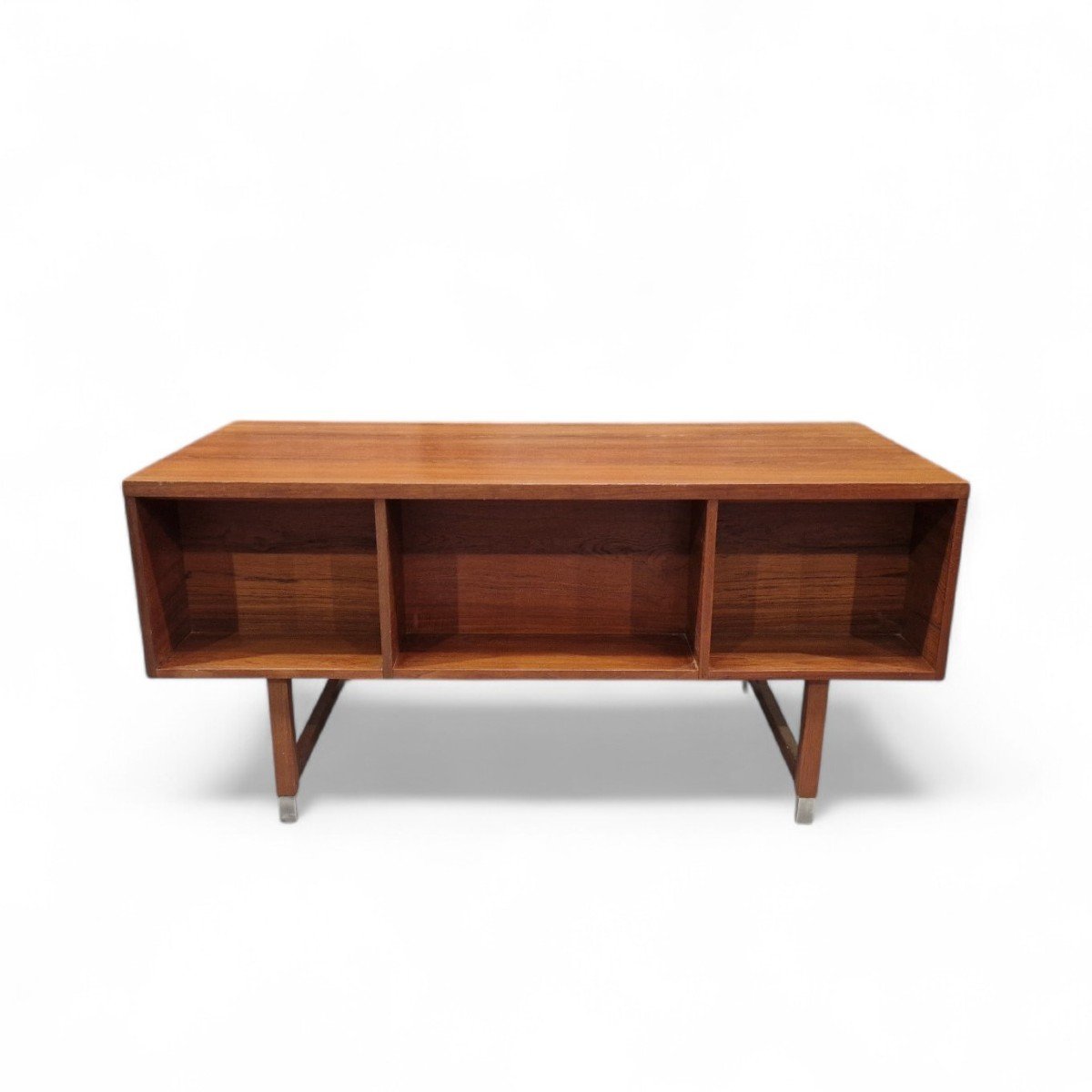 Scandinavian Teak Executive Desk, Elgil Pedersen-photo-2