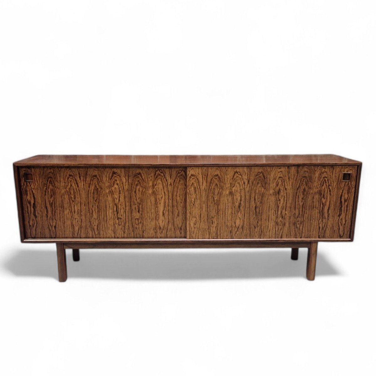 Vintage Scandinavian Rosewood Sideboard, No. 21 Omann Jun.