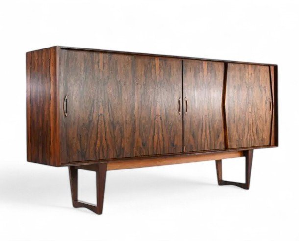 Enfilade Vintage Scandinave En Palissandre, Kurt Ostervig