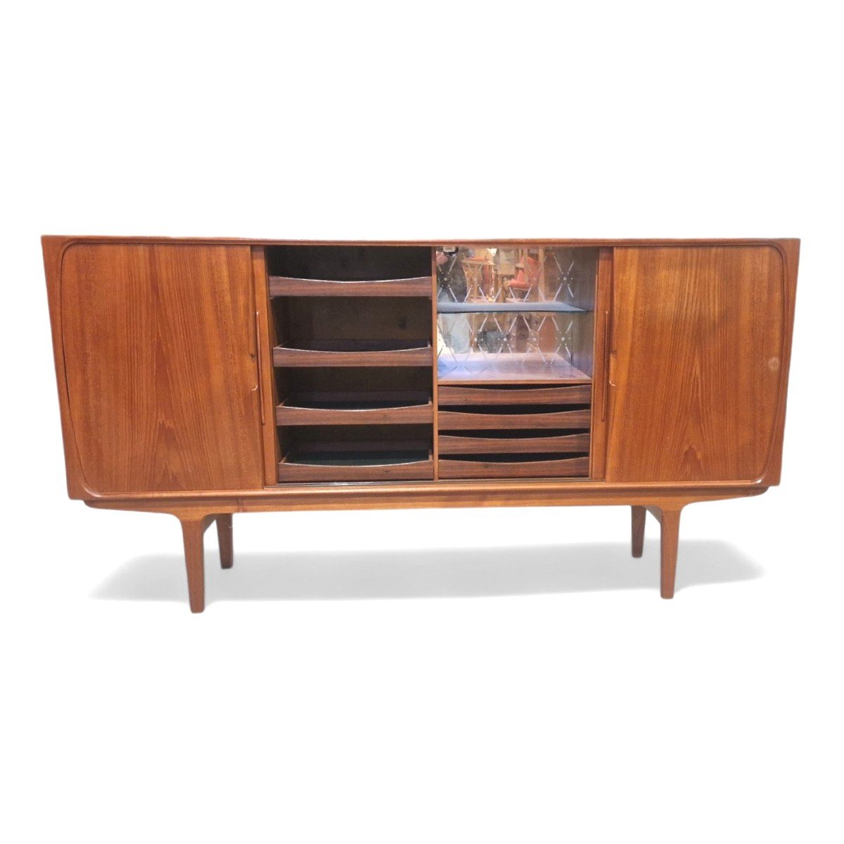 Vintage Scandinavian Teak Sideboard.-photo-1