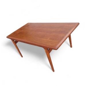 Très Grande Table à Manger Vintage Scandinave En Teck, Johannès Andersen