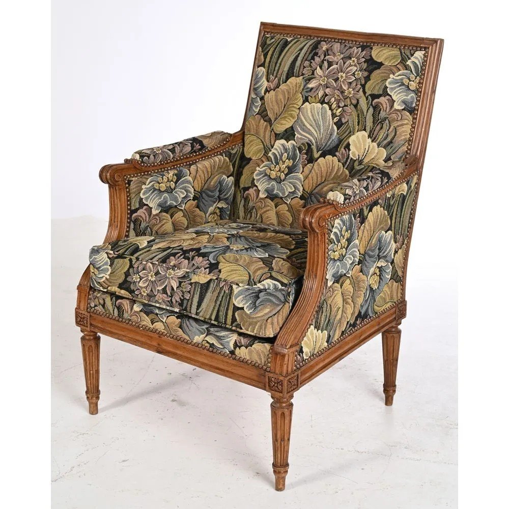 Bergere Louis XVI In Molded Beech.