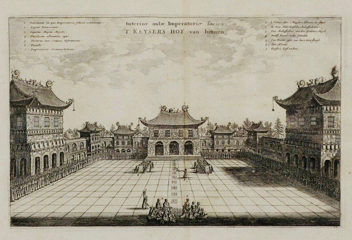 Jean Nieuhoff (1612-1672) The Embassy Of The Eastern Company Of The United Provinces