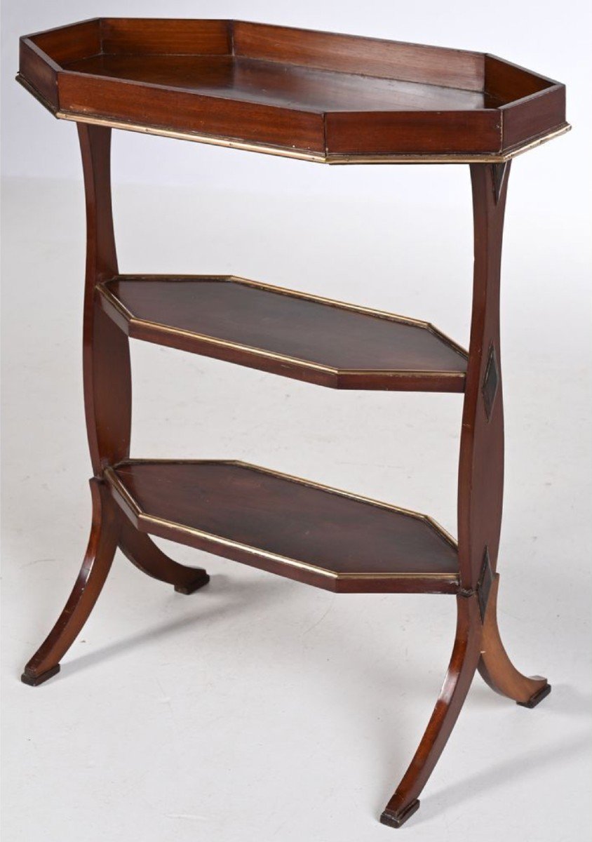 Table Desserte En Acajou Circa 1830