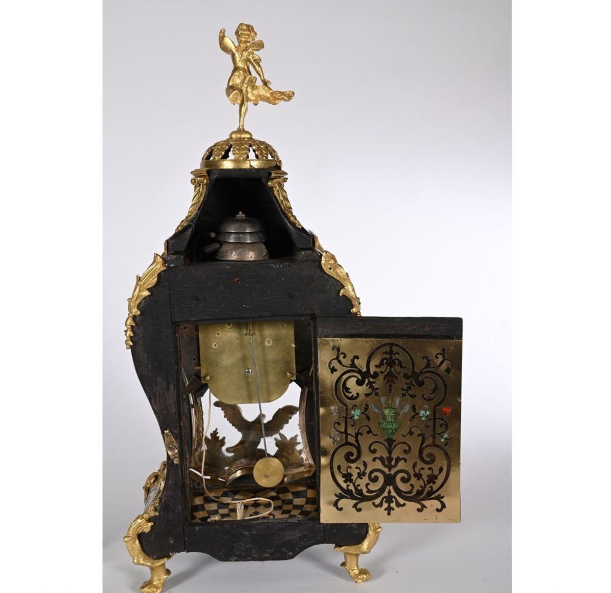 Louis XV Period Cartel And Its Lamp Base-photo-3