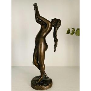 Bronze Attributed To Pierre Le Faguays Early 20th Century