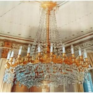 Important And Spectacular Empire Chandelier