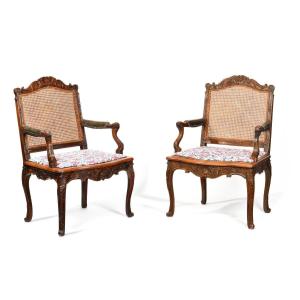 Pair Of Regency Period Armchairs