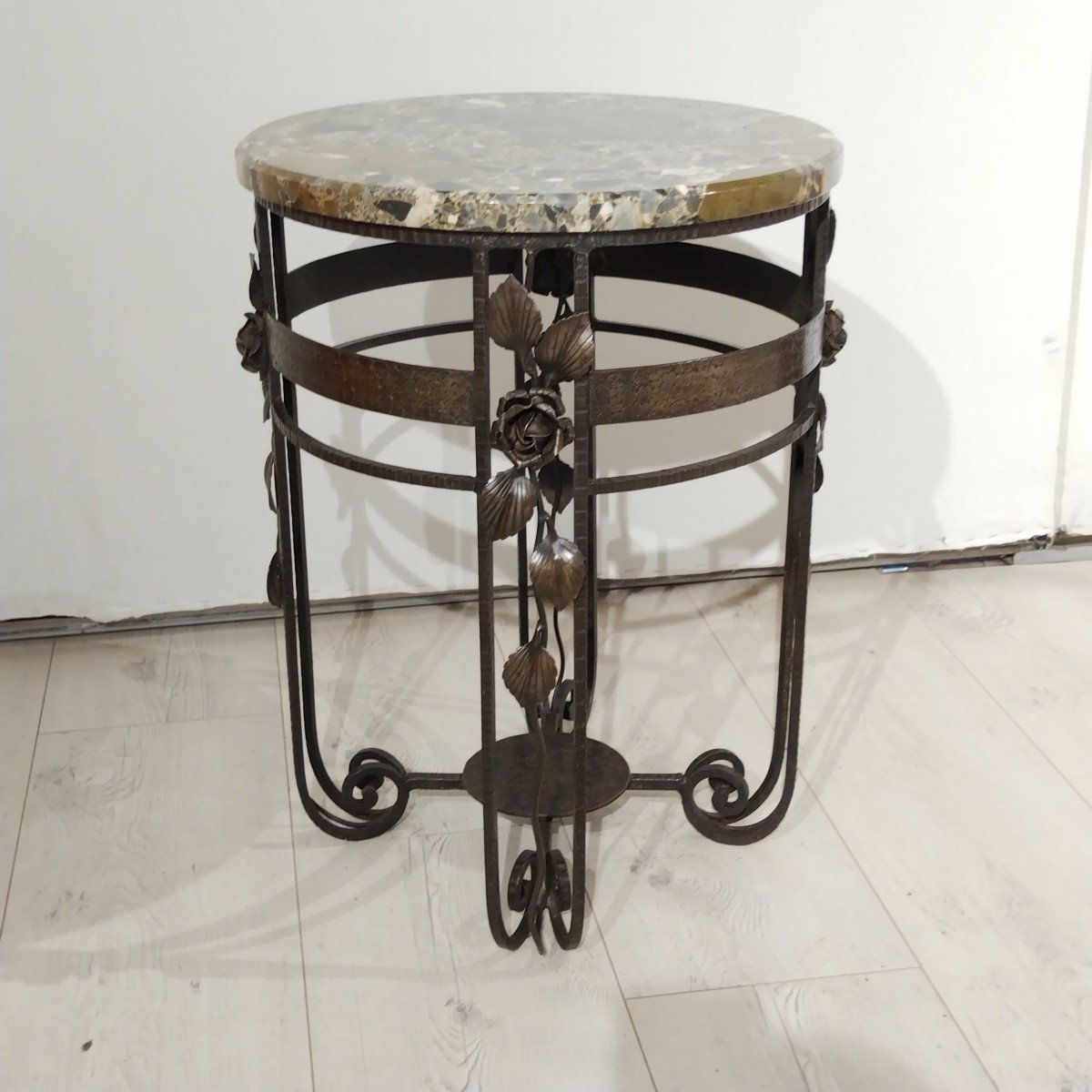 Art Deco Pedestal Table 