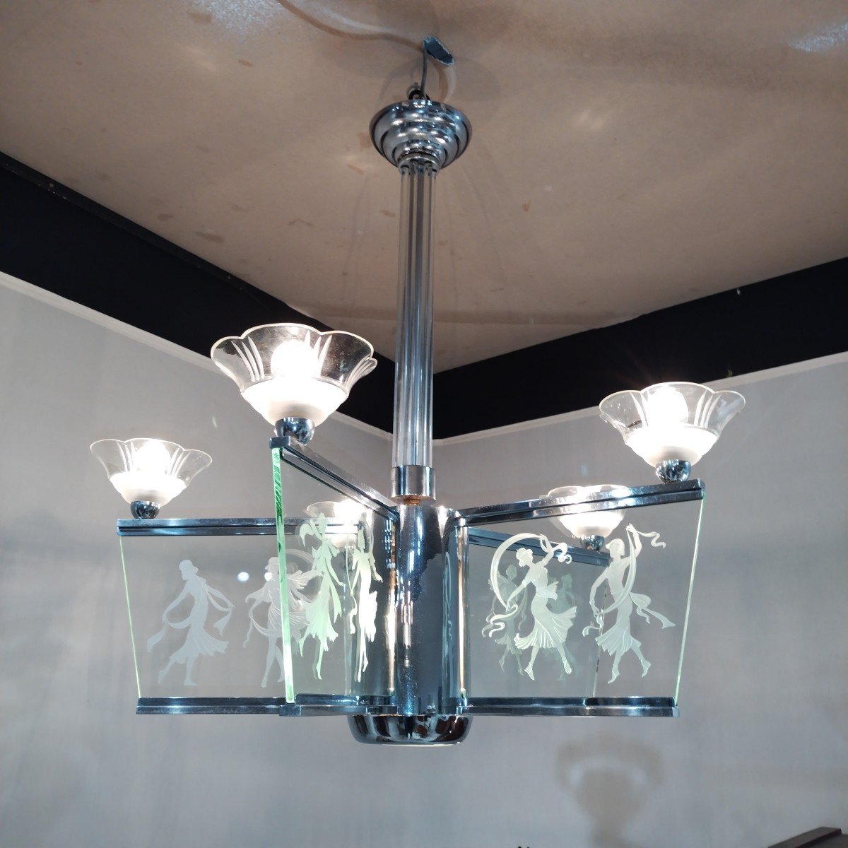 Art Deco Chandelier