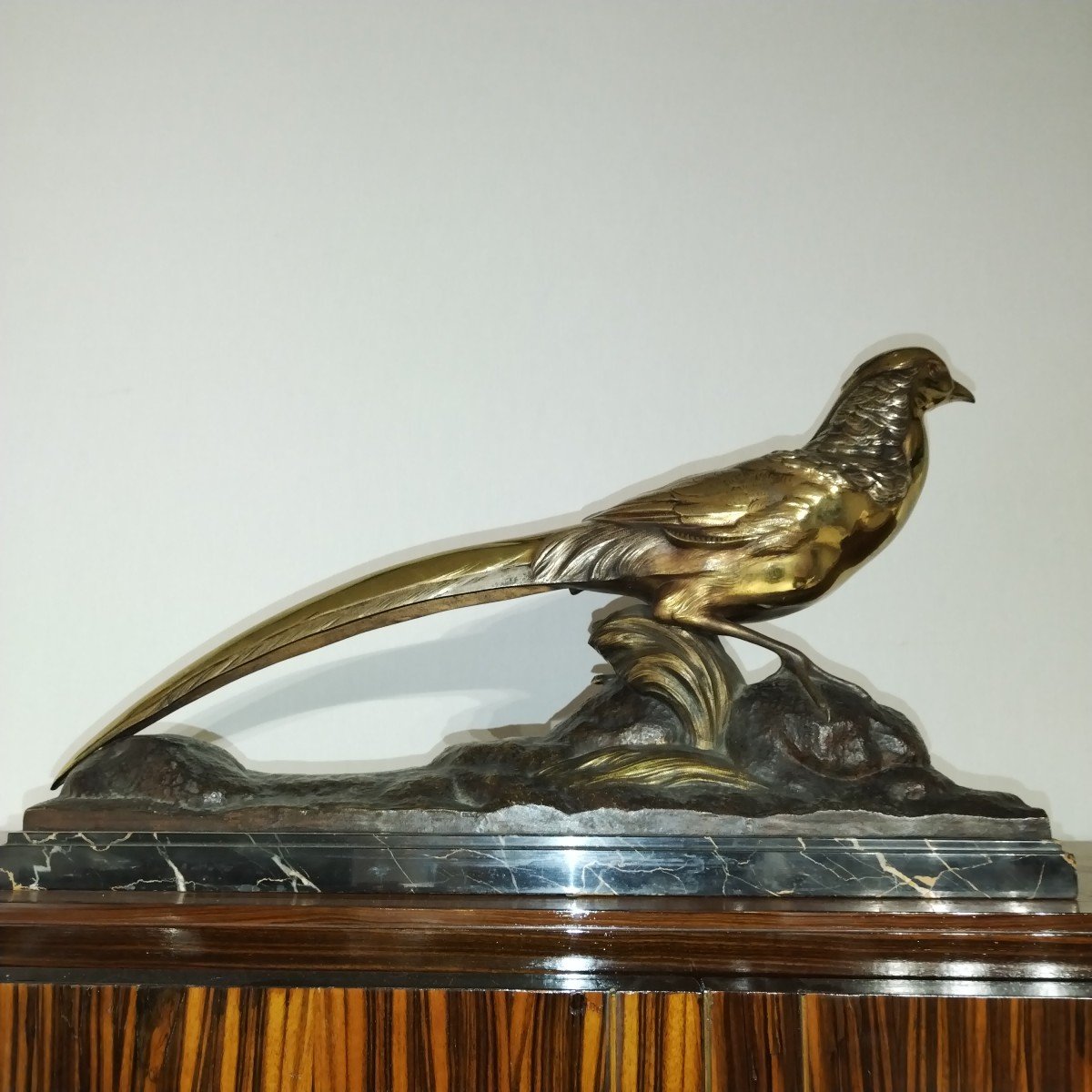 Art Deco Bronze Sculpture-photo-3