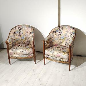 Art Deco Armchairs