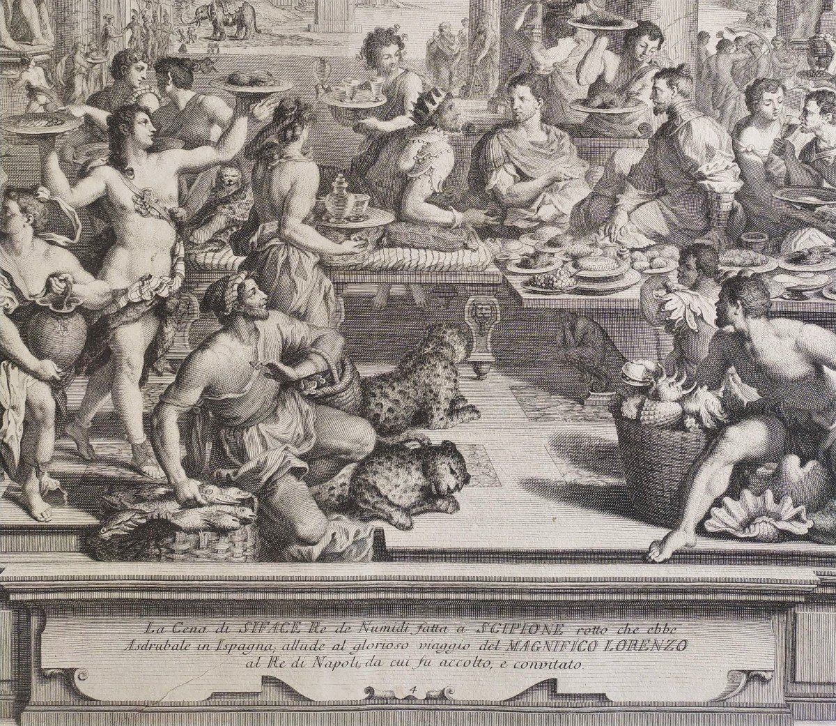 18th Century Italian Engraving-photo-3