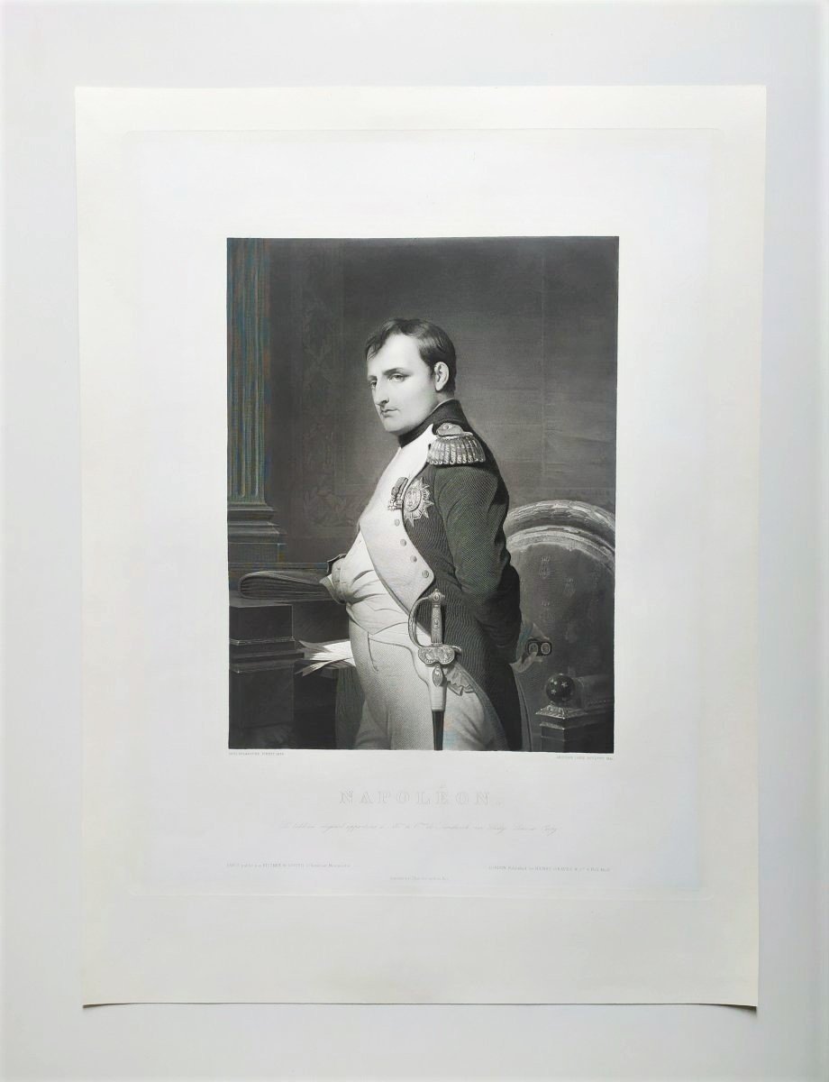 Napoleon Etching 19th C-photo-2