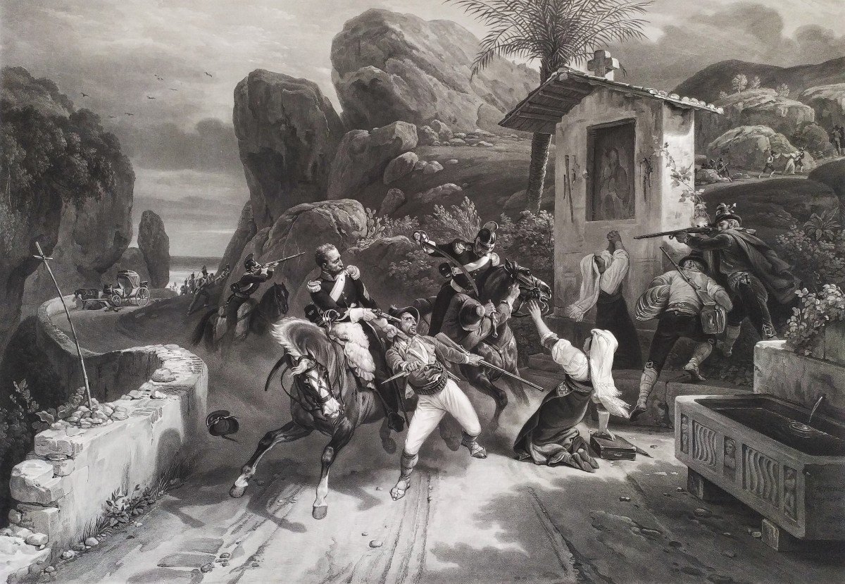 Engraving After Horace Vernet 19th