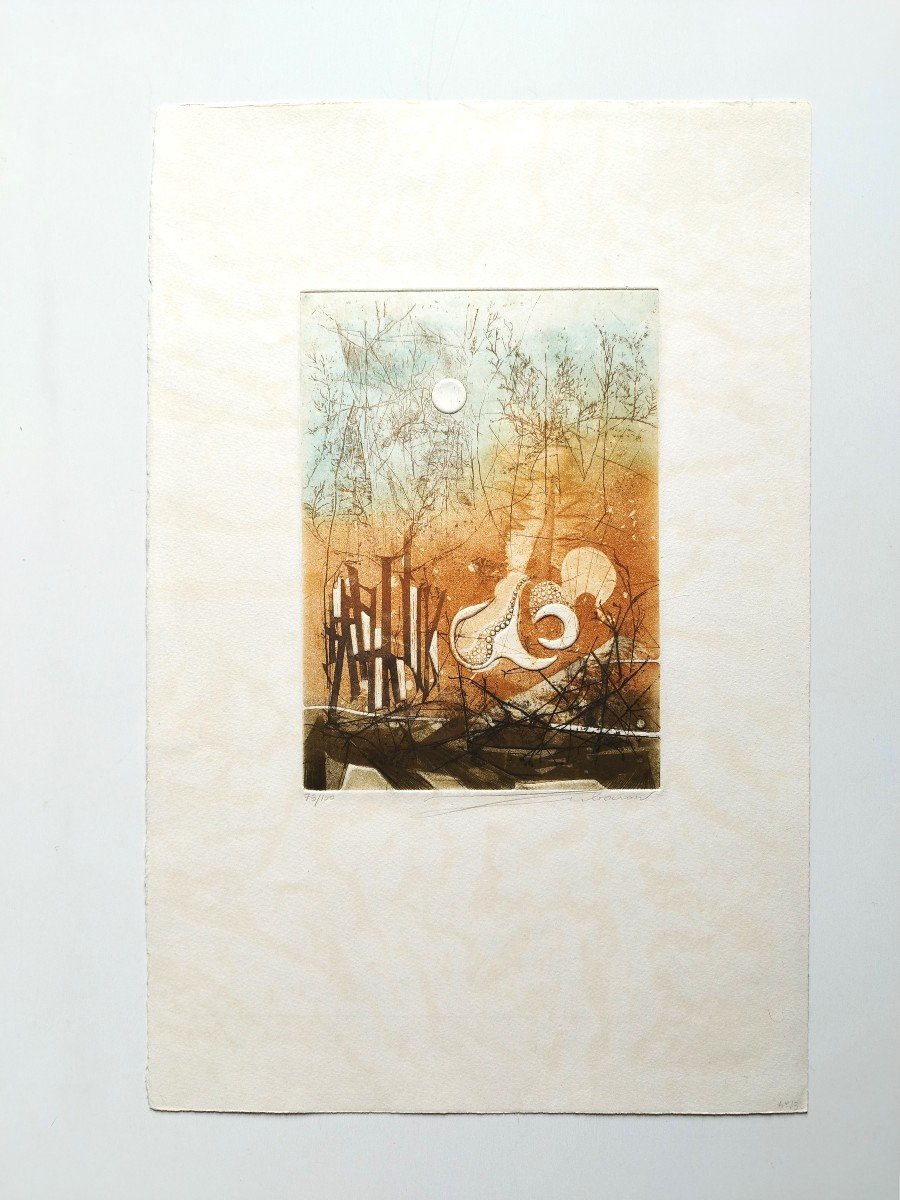 Renée Lubarow Composition Etching -photo-2