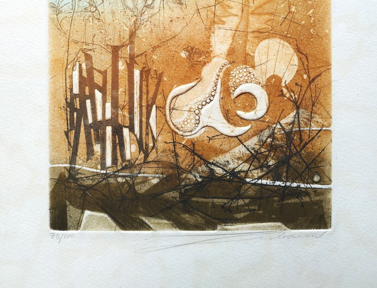 Renée Lubarow Composition Etching -photo-1