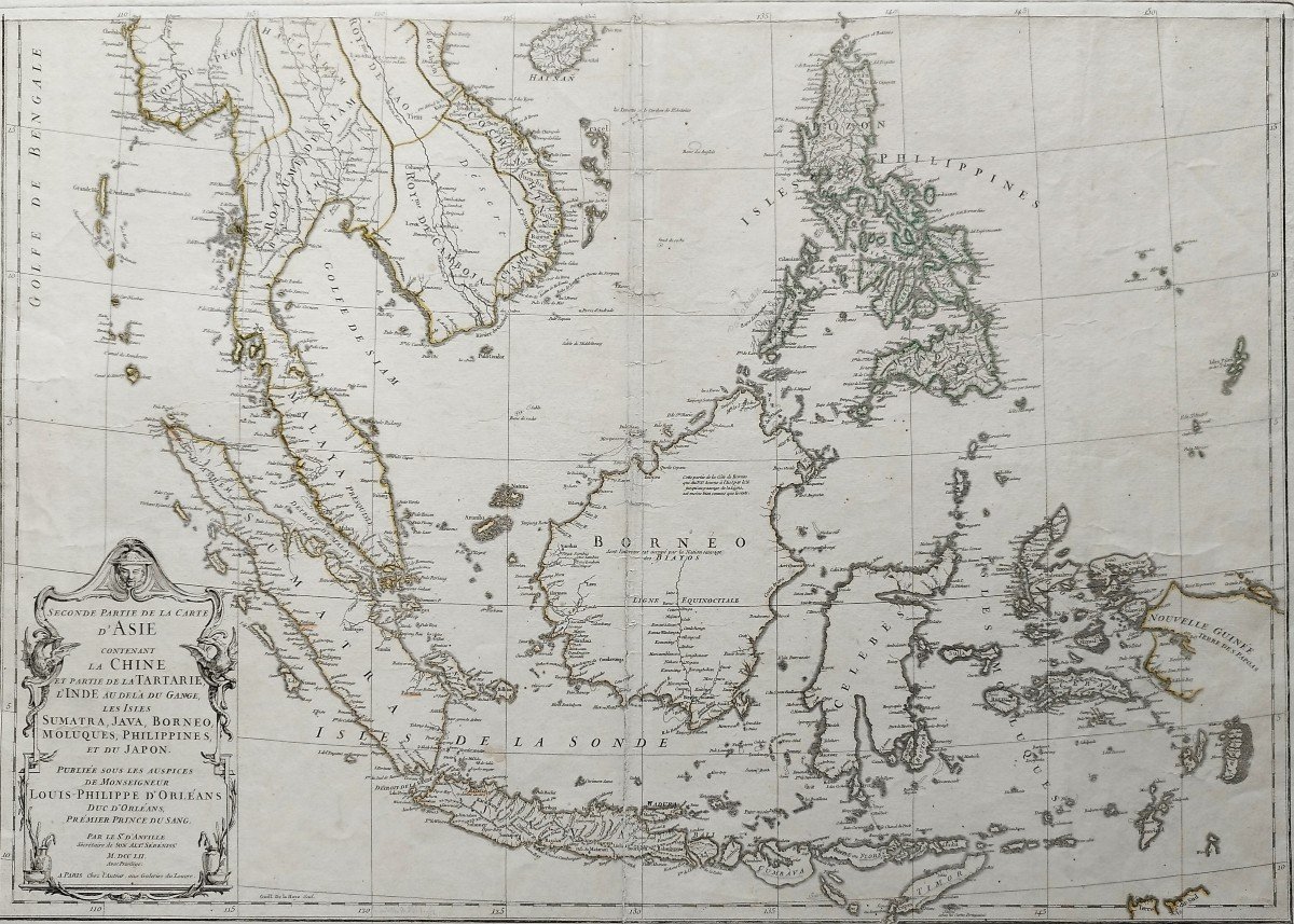 Carte d'Asie, 2ère Partie 18ème siècle-photo-3