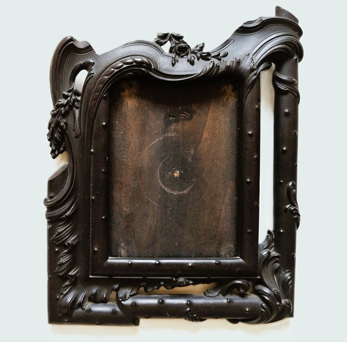 Small Frame For Mirror Or Photo 19th C-photo-1