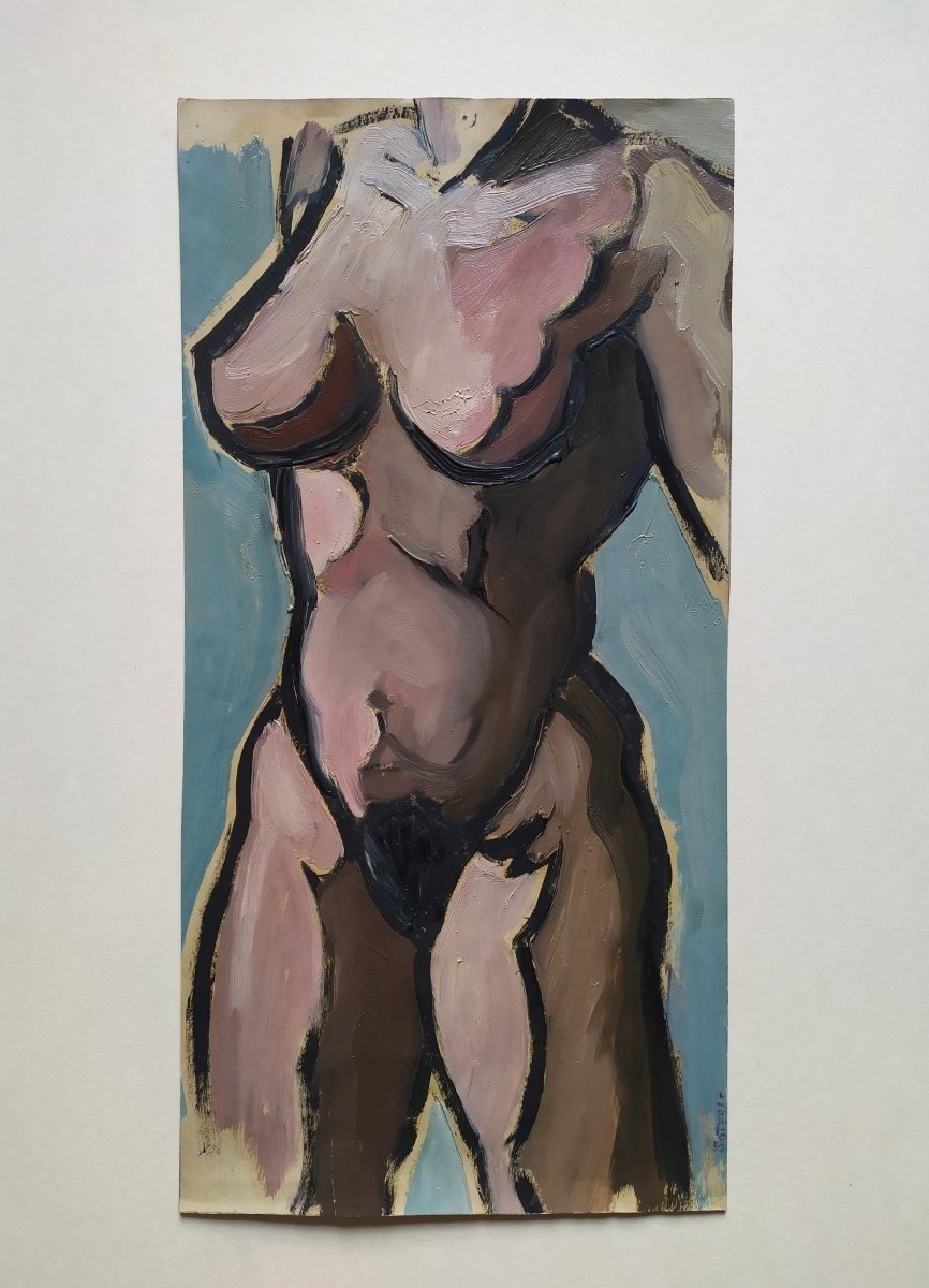 Nude Oil Painting By Jorge Soteras -photo-2