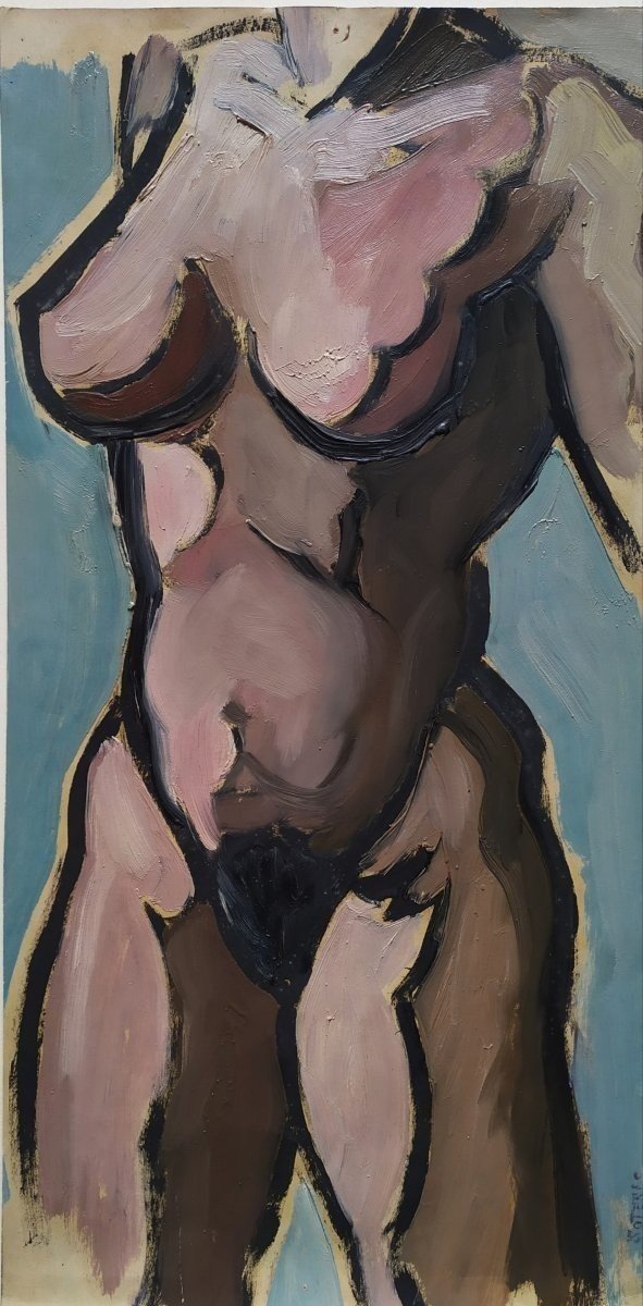 Nude Oil Painting By Jorge Soteras -photo-3