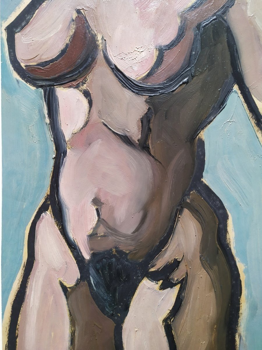 Nude Oil Painting By Jorge Soteras -photo-3