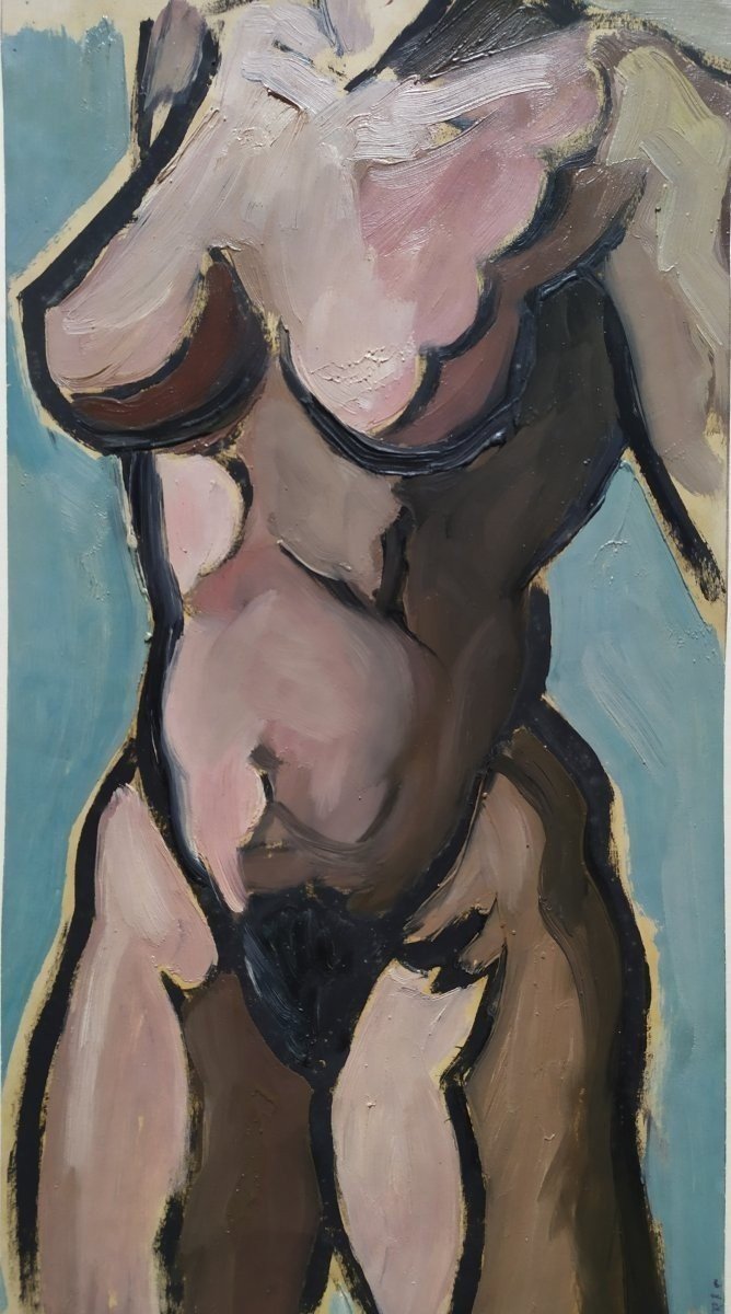 Nude Oil Painting By Jorge Soteras -photo-5