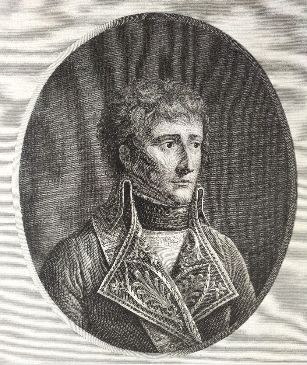 Bonaparte Napoléon Gravure 19ème d'époque Empire-photo-1