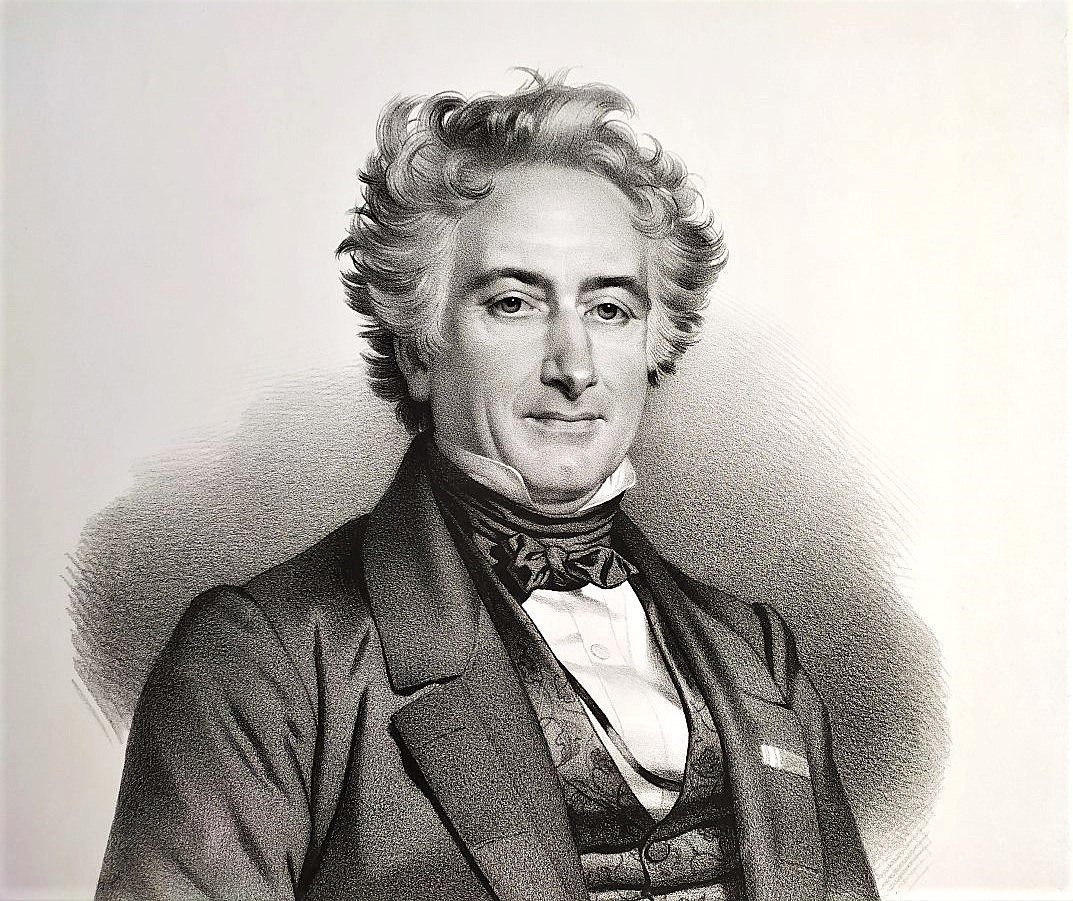 Michel Eugène Chevreul Lithographie  Ancienne Par Grégoire Et Deneux 19ème-photo-2