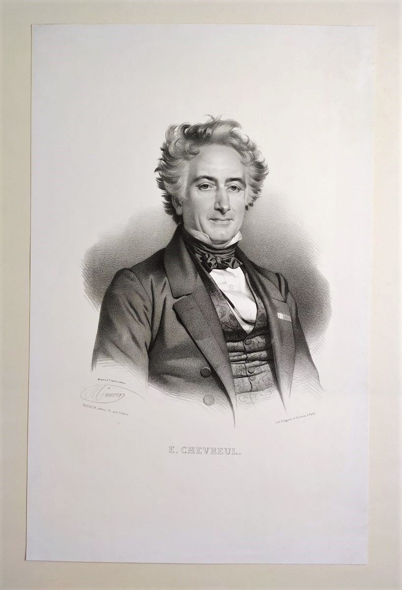 Michel-eugène Chevreul Lithographié par Grégoire et Deneux-photo-2