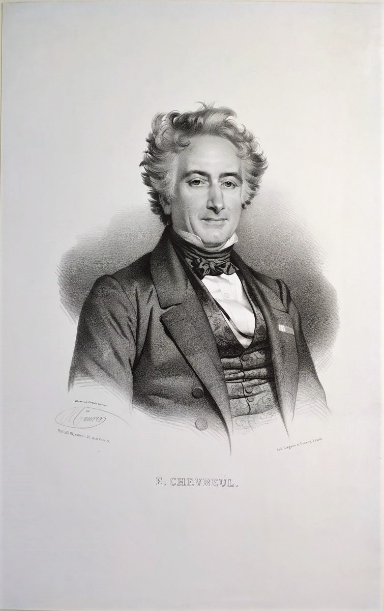 Michel-eugène Chevreul Lithographié par Grégoire et Deneux-photo-3