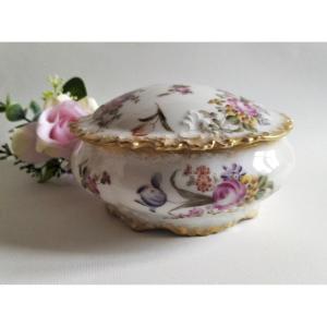Jewelry Box Or Candy Box Limoges Porcelaine Gda