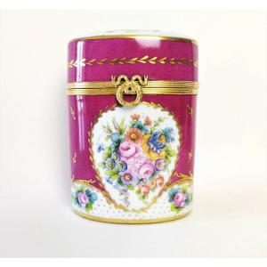 Hand Painted Porcelain Box Or Case