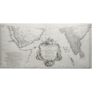 Carte d'Asie, 1ère Partie 18ème siècle