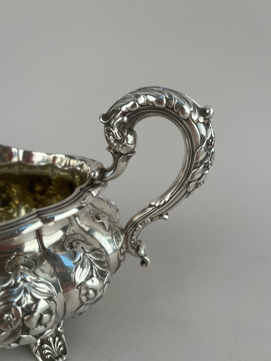 19th Century English Silver Milk Jug-photo-2