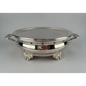 Nineteenth Century Silver Metal Tealight