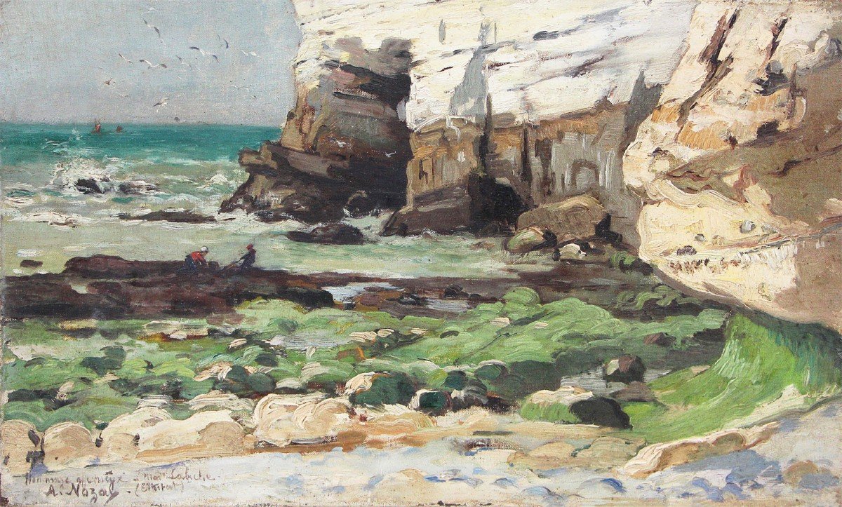 Alexandre Nozal (1852-1929)  étretat