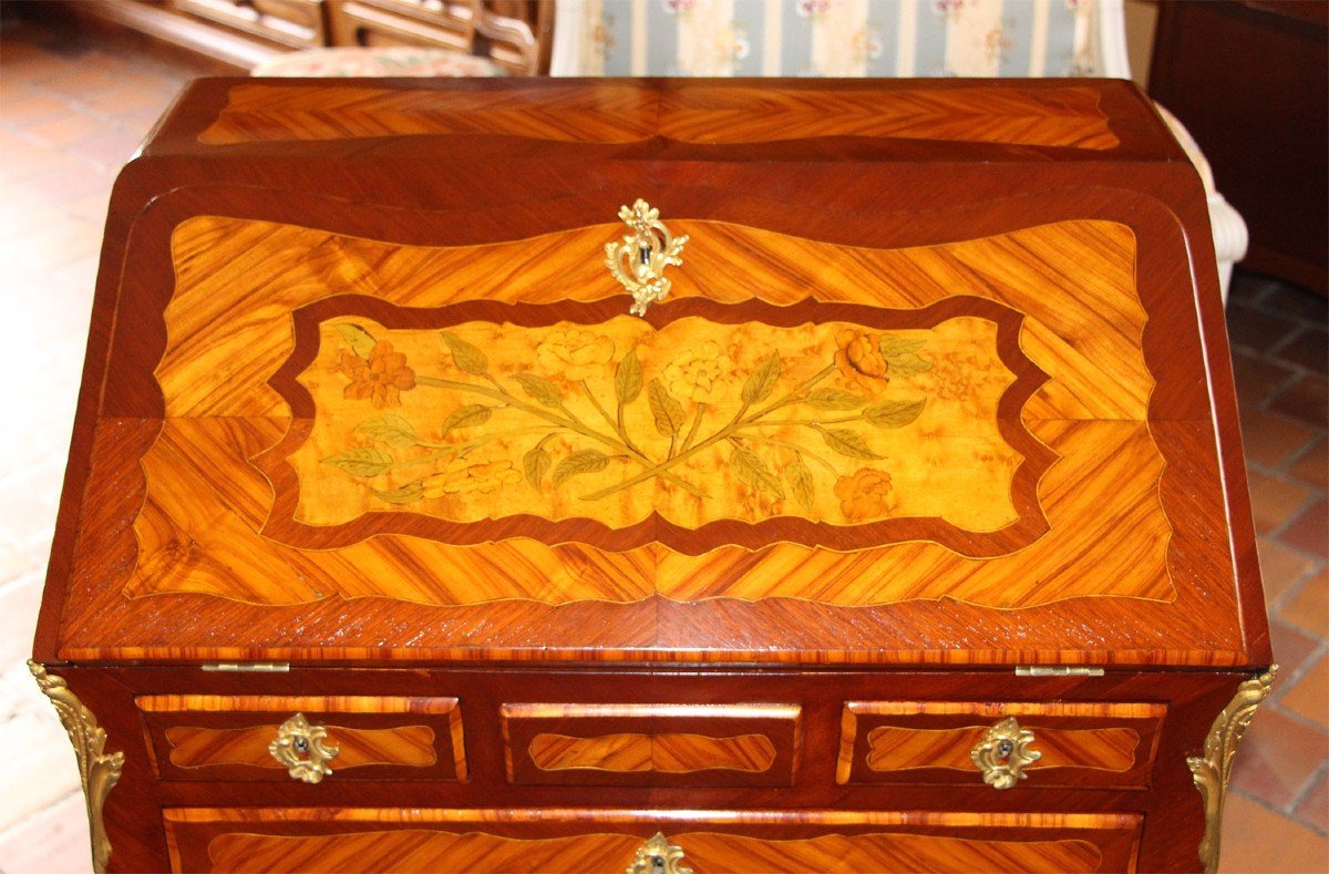 Louis XV Period Slope Desk-photo-2