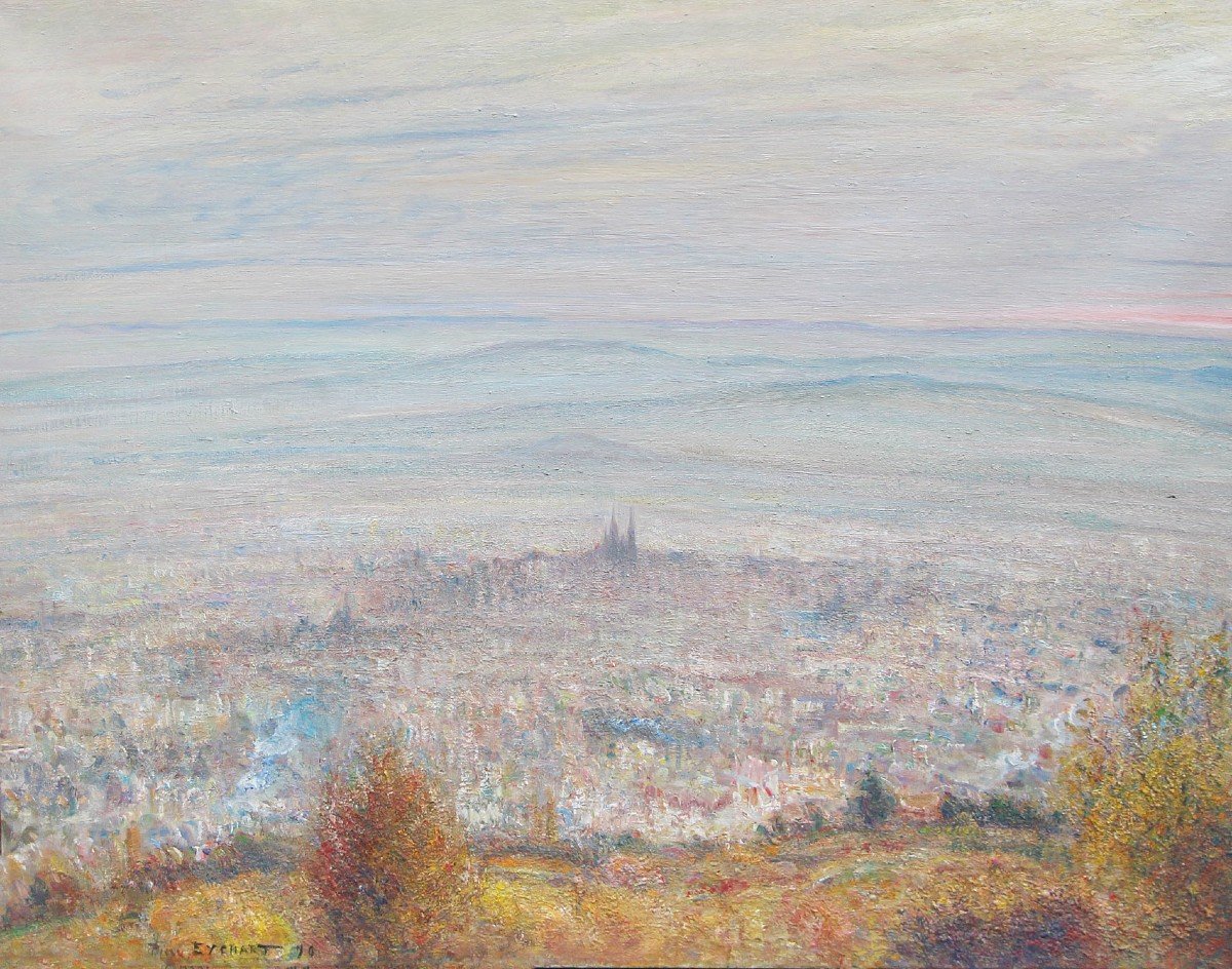 Pierre Eychart (1943-2013) Clermont, 1990 