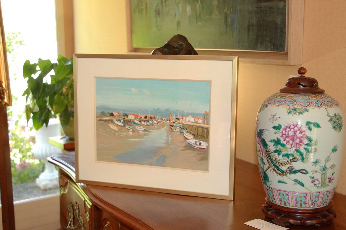 Jacques Coquillay, Official Painter Of The Navy, Noirmoutier -photo-2