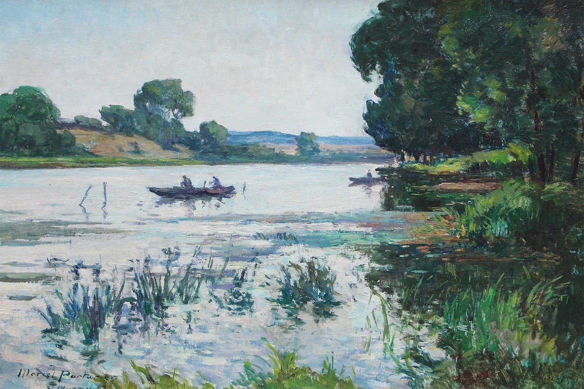  Marcel Parturier (1901-1976) Saint-mammès, 1942 