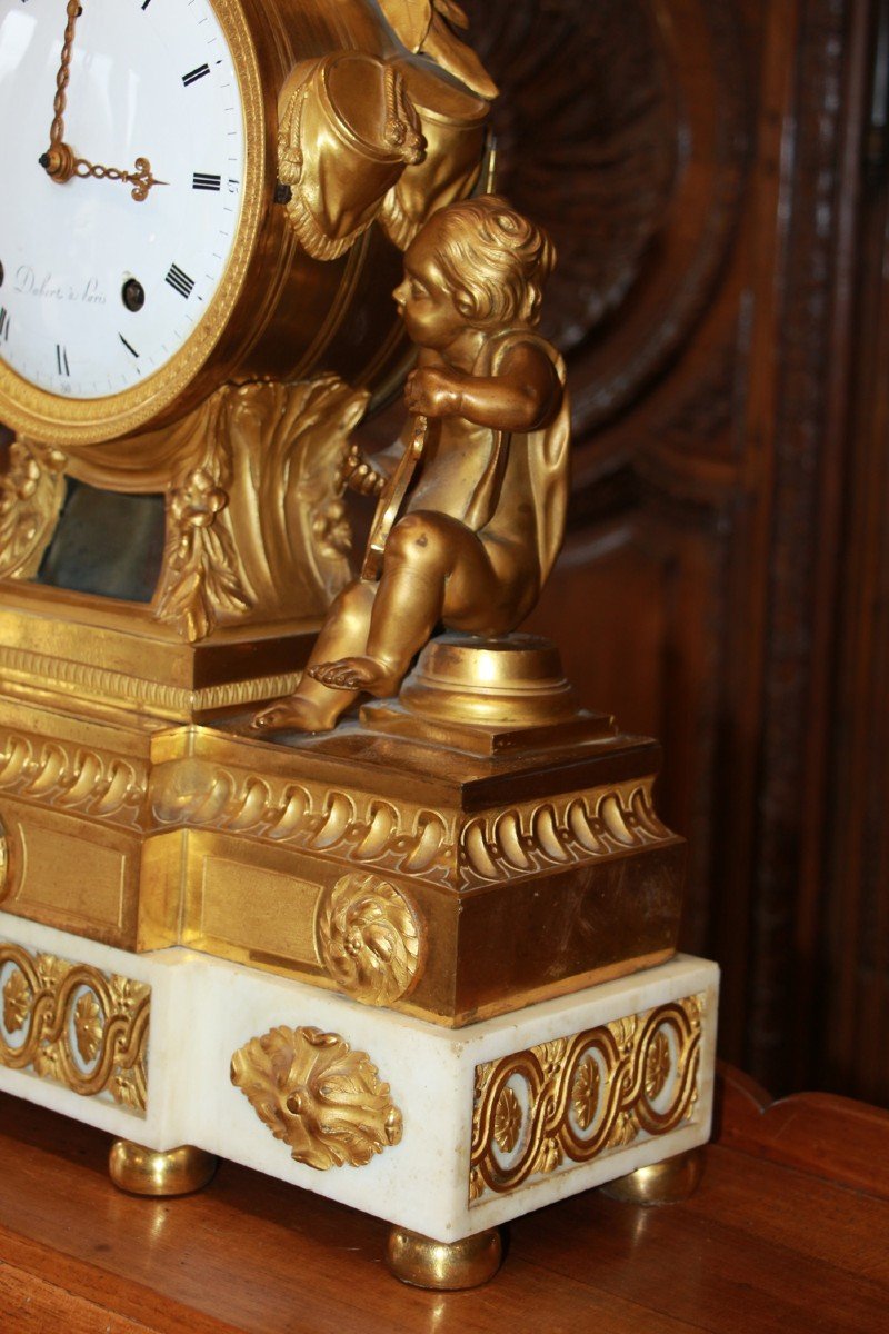 Large Louis XVI Style Clock-photo-2