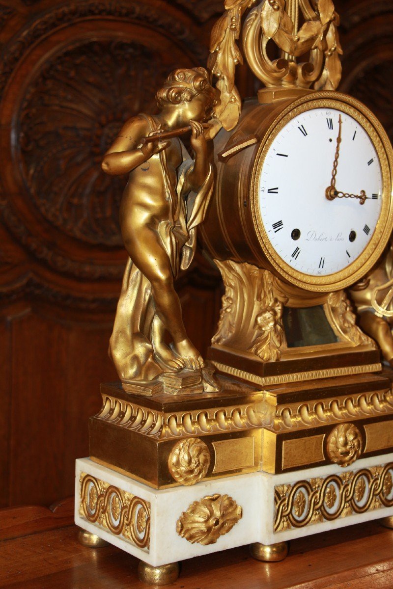 Large Louis XVI Style Clock-photo-3