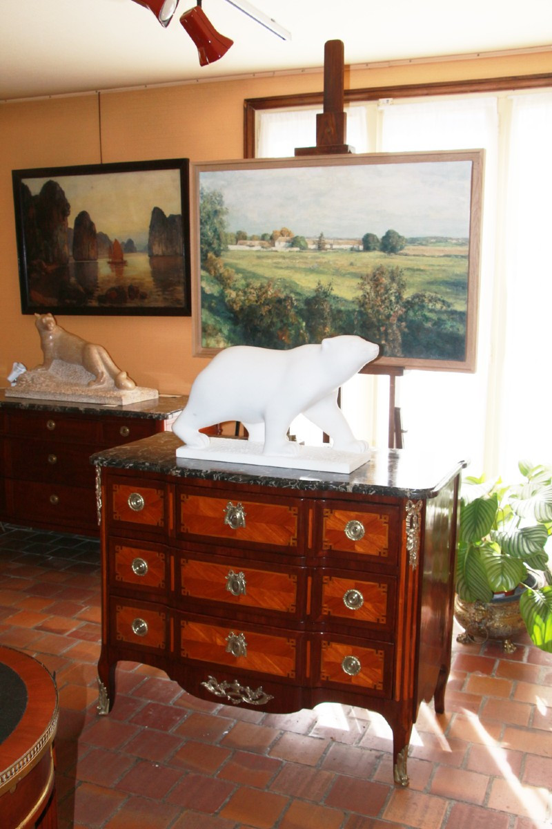 Transition Period Chest Of Drawers; Stamped-photo-3