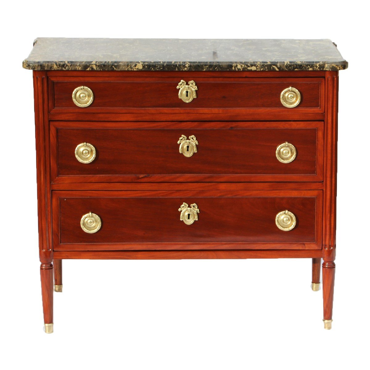 Louis XVI Period Commode, Stamped Dester