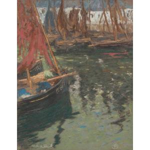 Charles Henry Fromuth (1861-1937) Concarneau