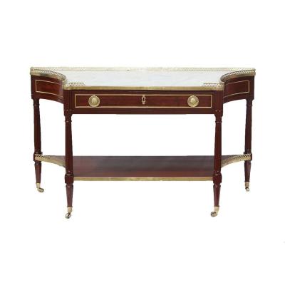 Grande Console D’époque Louis XVI, Estampillée Legris