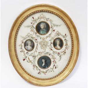 Four 18th Century Miniatures
