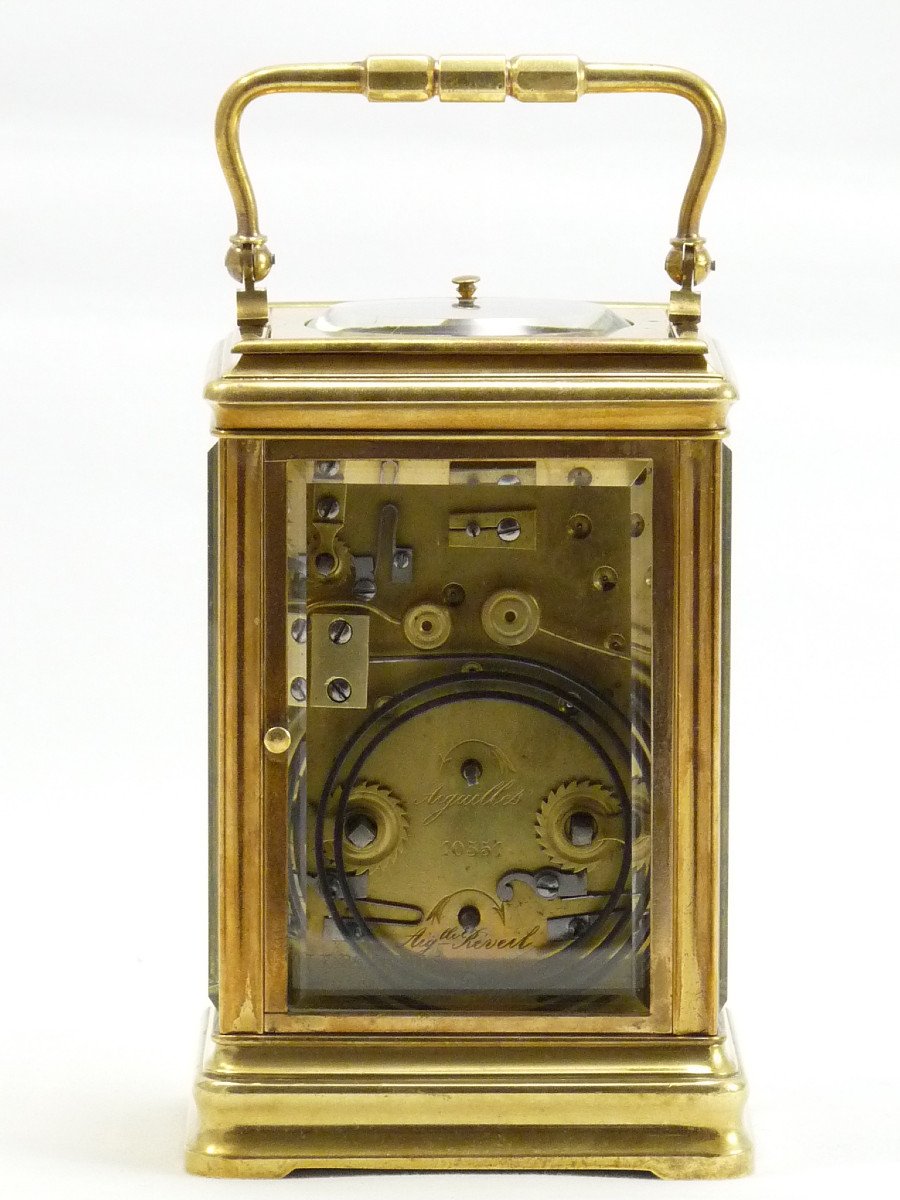 Leroy Striking & Push Repeat Carriage Clock -photo-6